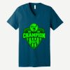 Unisex Jersey Short Sleeve V Neck Tee Thumbnail