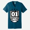 Unisex Jersey Short Sleeve V Neck Tee Thumbnail