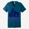 Unisex Jersey Short Sleeve V Neck Tee Thumbnail