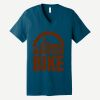 Unisex Jersey Short Sleeve V Neck Tee Thumbnail