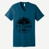Unisex Jersey Short Sleeve V Neck Tee Thumbnail