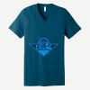 Unisex Jersey Short Sleeve V Neck Tee Thumbnail