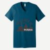 Unisex Jersey Short Sleeve V Neck Tee Thumbnail