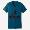 Unisex Jersey Short Sleeve V Neck Tee Thumbnail
