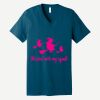 Unisex Jersey Short Sleeve V Neck Tee Thumbnail