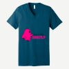 Unisex Jersey Short Sleeve V Neck Tee Thumbnail