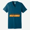 Unisex Jersey Short Sleeve V Neck Tee Thumbnail