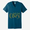 Unisex Jersey Short Sleeve V Neck Tee Thumbnail