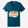 Unisex Jersey Short Sleeve V Neck Tee Thumbnail