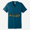 Unisex Jersey Short Sleeve V Neck Tee Thumbnail