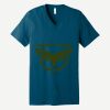 Unisex Jersey Short Sleeve V Neck Tee Thumbnail