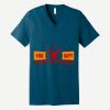 Unisex Jersey Short Sleeve V Neck Tee Thumbnail