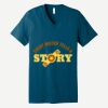 Unisex Jersey Short Sleeve V Neck Tee Thumbnail