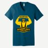 Unisex Jersey Short Sleeve V Neck Tee Thumbnail