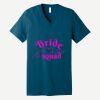Unisex Jersey Short Sleeve V Neck Tee Thumbnail