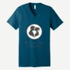 Unisex Jersey Short Sleeve V Neck Tee Thumbnail