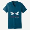 Unisex Jersey Short Sleeve V Neck Tee Thumbnail