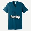 Unisex Jersey Short Sleeve V Neck Tee Thumbnail