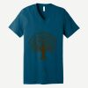 Unisex Jersey Short Sleeve V Neck Tee Thumbnail
