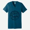 Unisex Jersey Short Sleeve V Neck Tee Thumbnail