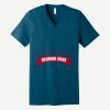 Unisex Jersey Short Sleeve V Neck Tee Thumbnail