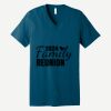 Unisex Jersey Short Sleeve V Neck Tee Thumbnail