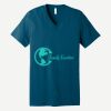 Unisex Jersey Short Sleeve V Neck Tee Thumbnail