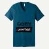 Unisex Jersey Short Sleeve V Neck Tee Thumbnail