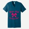 Unisex Jersey Short Sleeve V Neck Tee Thumbnail