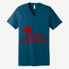 Unisex Jersey Short Sleeve V Neck Tee Thumbnail