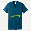 Unisex Jersey Short Sleeve V Neck Tee Thumbnail