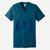 Unisex Jersey Short Sleeve V Neck Tee Thumbnail