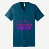 Unisex Jersey Short Sleeve V Neck Tee Thumbnail