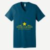 Unisex Jersey Short Sleeve V Neck Tee Thumbnail