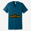 Unisex Jersey Short Sleeve V Neck Tee Thumbnail