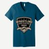 Unisex Jersey Short Sleeve V Neck Tee Thumbnail