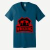 Unisex Jersey Short Sleeve V Neck Tee Thumbnail