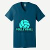 Unisex Jersey Short Sleeve V Neck Tee Thumbnail