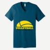 Unisex Jersey Short Sleeve V Neck Tee Thumbnail