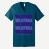 Unisex Jersey Short Sleeve V Neck Tee Thumbnail