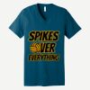 Unisex Jersey Short Sleeve V Neck Tee Thumbnail