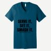 Unisex Jersey Short Sleeve V Neck Tee Thumbnail