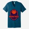 Unisex Jersey Short Sleeve V Neck Tee Thumbnail