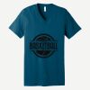 Unisex Jersey Short Sleeve V Neck Tee Thumbnail
