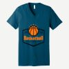 Unisex Jersey Short Sleeve V Neck Tee Thumbnail