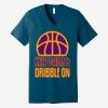 Unisex Jersey Short Sleeve V Neck Tee Thumbnail
