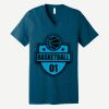 Unisex Jersey Short Sleeve V Neck Tee Thumbnail