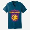 Unisex Jersey Short Sleeve V Neck Tee Thumbnail