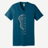 Unisex Jersey Short Sleeve V Neck Tee Thumbnail