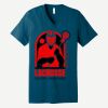 Unisex Jersey Short Sleeve V Neck Tee Thumbnail